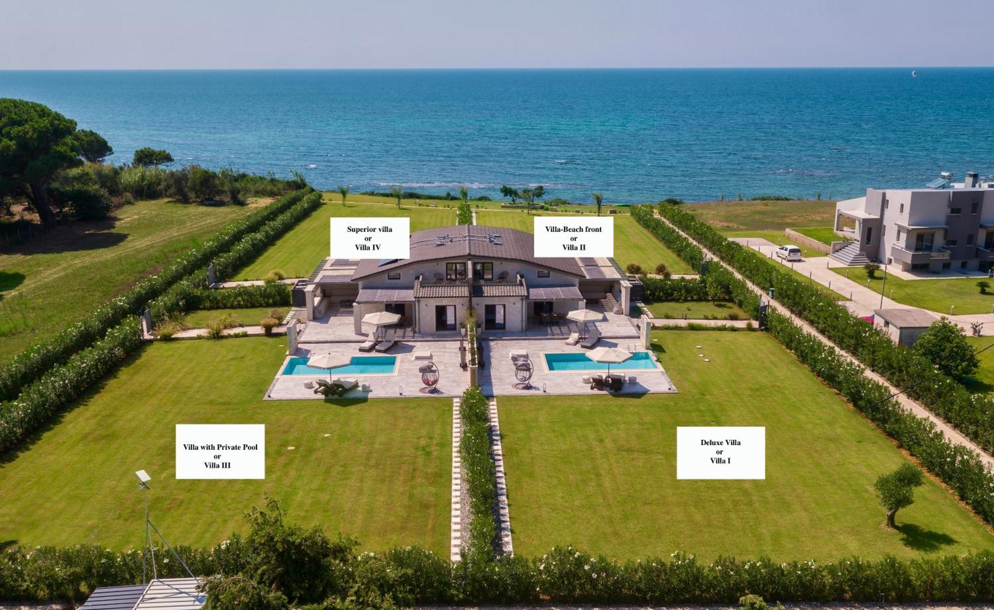 Theluxuryvillas Превеза Экстерьер фото